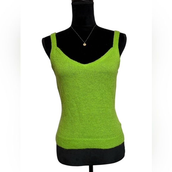 Lilly Pulitzer Angeli Tank and Sweater Set Citrus Fresh Green Color Cozy  Small - Picture 3 of 16